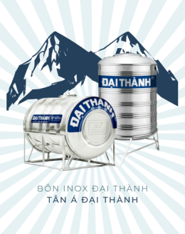 BỒN NƯỚC INOX, NHỰA 