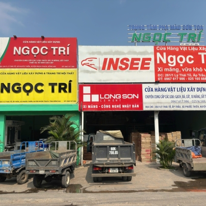 Đại Lý Vật Liệu Xây Dựng Uy Tín Tại Nhơn Trạch, Đồng Nai – Ngọc Trí
