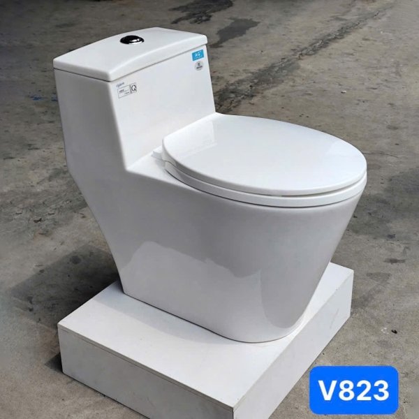 Bồn cầu liền 1 khối Viglacera V823