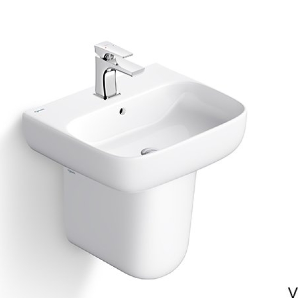 Chậu Rửa Lavabo Viglacera V23 + Chân Lửng V23