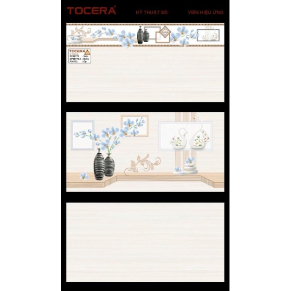 Gạch 30x60 Men bóng - Viền PV36772