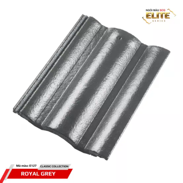 Ngói màu SCG Elite Màu Royal Grey E127