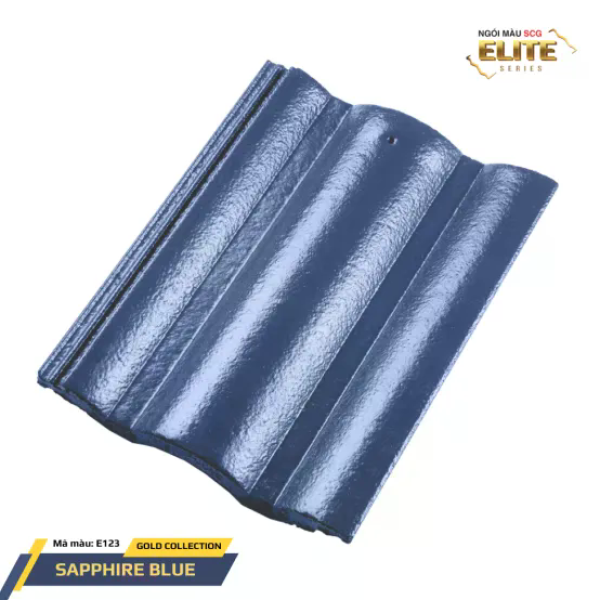 Ngói màu SCG Elite Màu Sapphire Blue E123