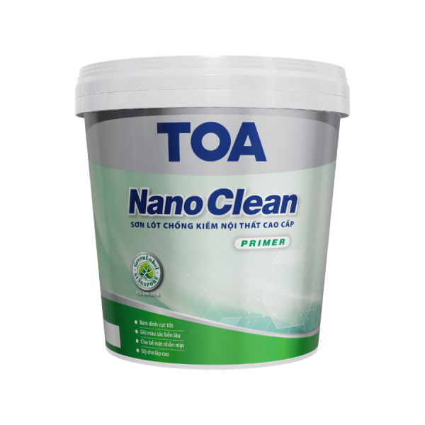 Sơn lót chống kiềm nội thất cao cấp TOA NanoClean Primer