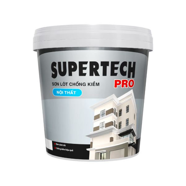 Sơn Lót Chống Kiềm Nội Thất Supertech Pro Primer