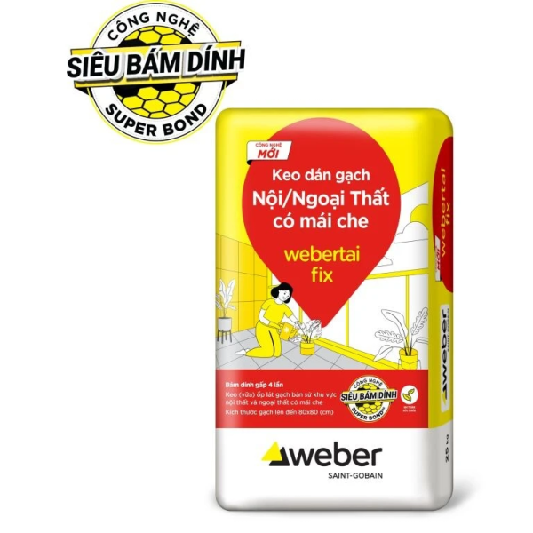 Keo dán gạch webertai flex